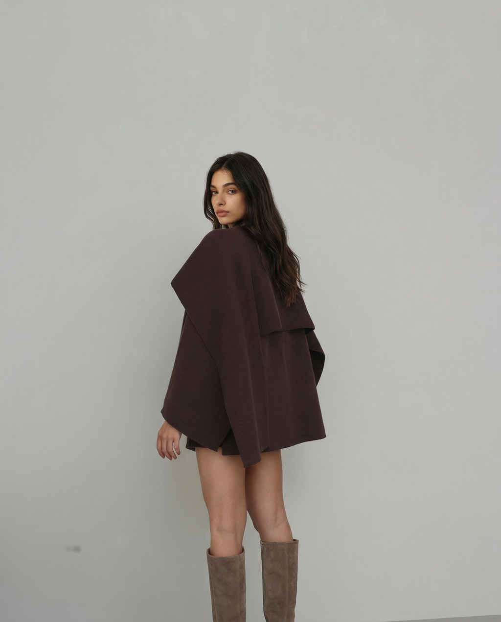 ARIA | Short Cape Coat