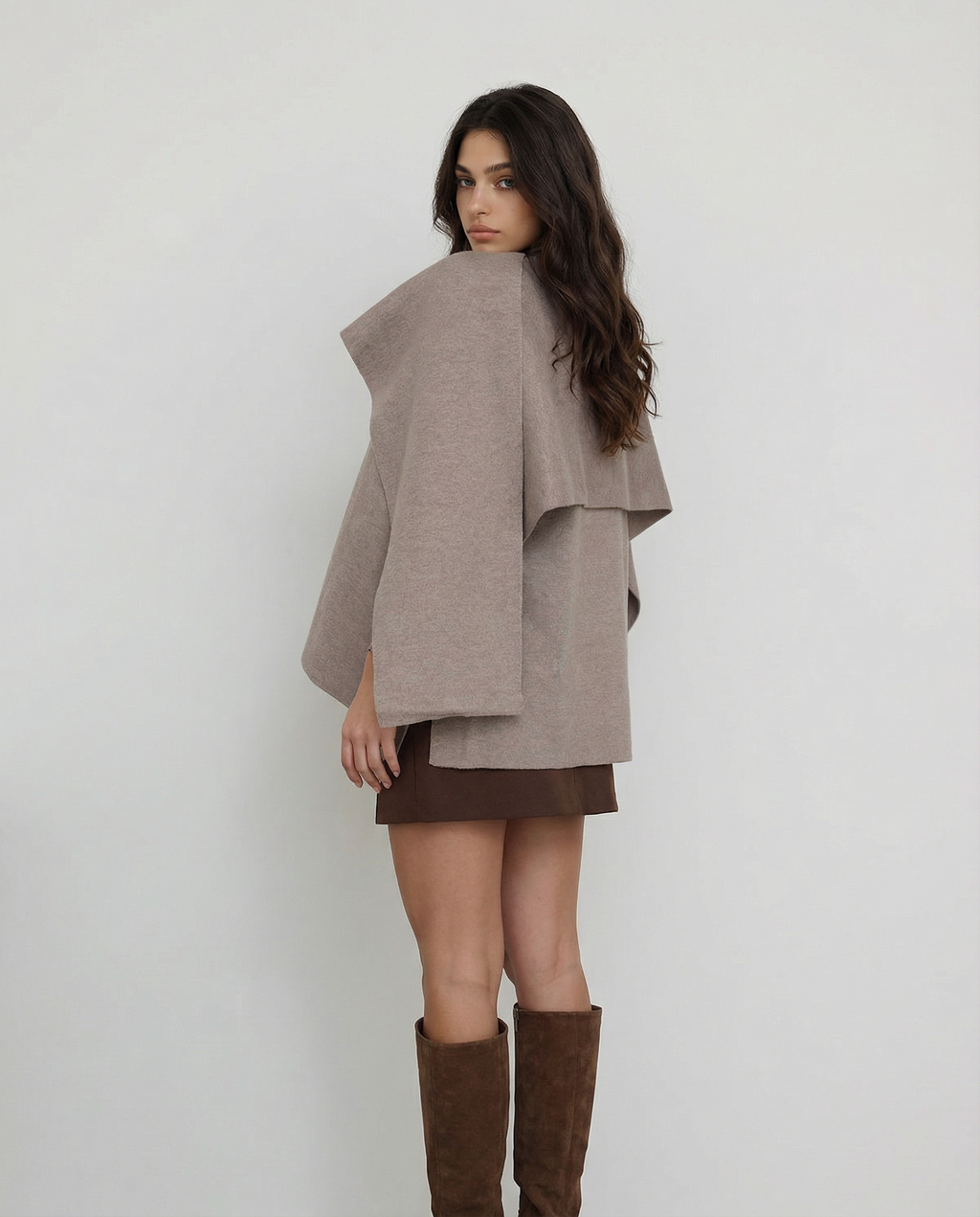 ARIA | Short Cape Coat